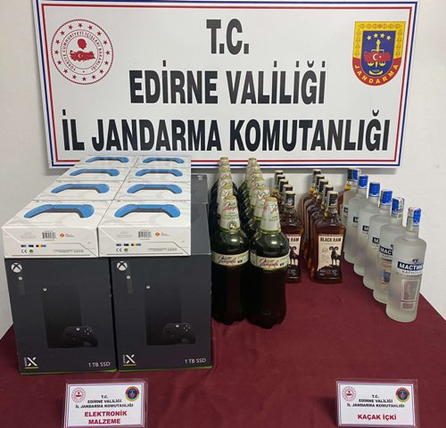 Edirne İl Jandarma Komutanlığınca,