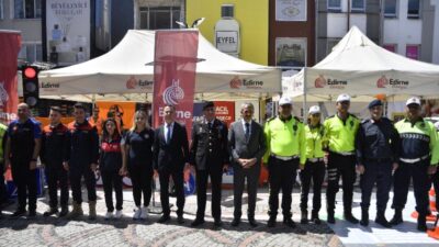 Edirne’de Trafik Haftası Kutlamaları