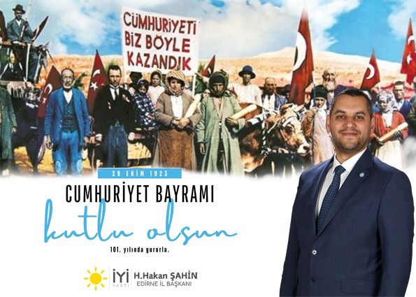 Cumhuriyetimizin 101.yıl dönümünde, başta