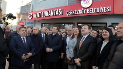 EDİRNE BELEDİYE BAŞKANI AV. FİLİZ GENCAN AKIN, TÜRKİYE BELEDİYELER BİRLİĞİ BAŞKANI VE İSTANBUL BÜYÜKŞEHİR BELEDİYE BAŞKANI EKREM İMAMOĞLU İLE BİR ARAYA GELDİ