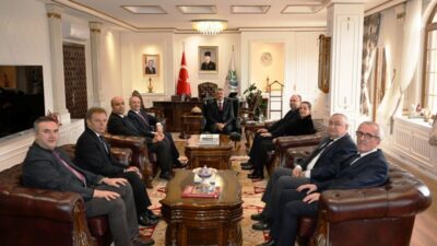 Vergi Haftası Nedeniyle Edirne İl Defterdarı Valiyi Ziyaret Etti