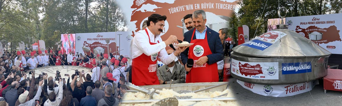 Edirne’de Türkiye’nin en büyük tenceresinde